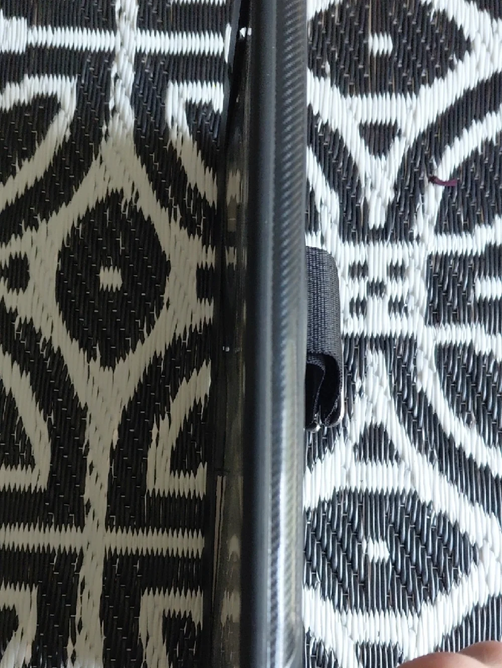 Black Hand Strap Shockproof Tablet Case with Shoulder Strap